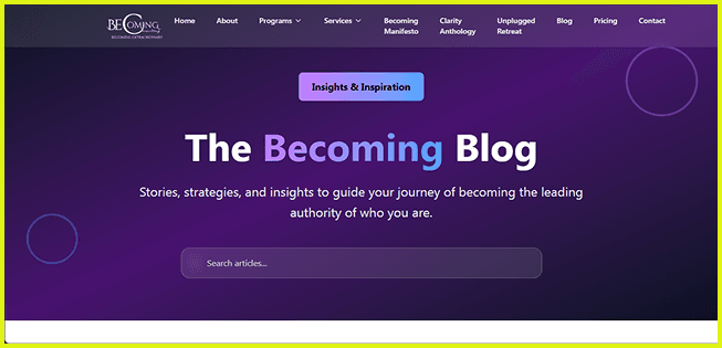 Becoming Consulting Firm